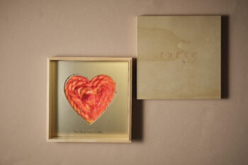 6" heart-shaped sweet tart