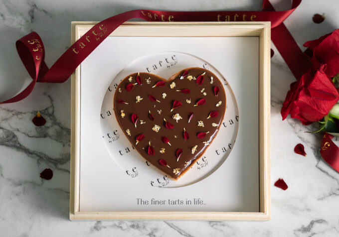 Special Edition 6" Heart-Shaped French Chocolate Ganache Tart
