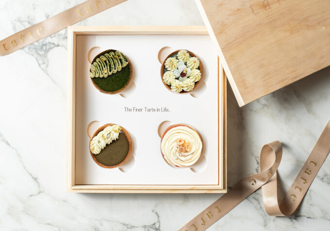 matchali x tarte by rh japanese tea inspired tart set