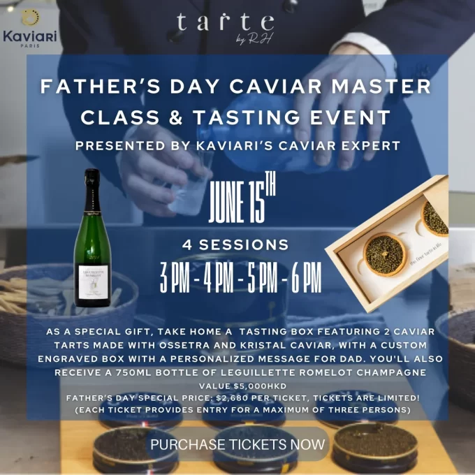 caviar master class & tasting event ticket (june 15th) - Image 2