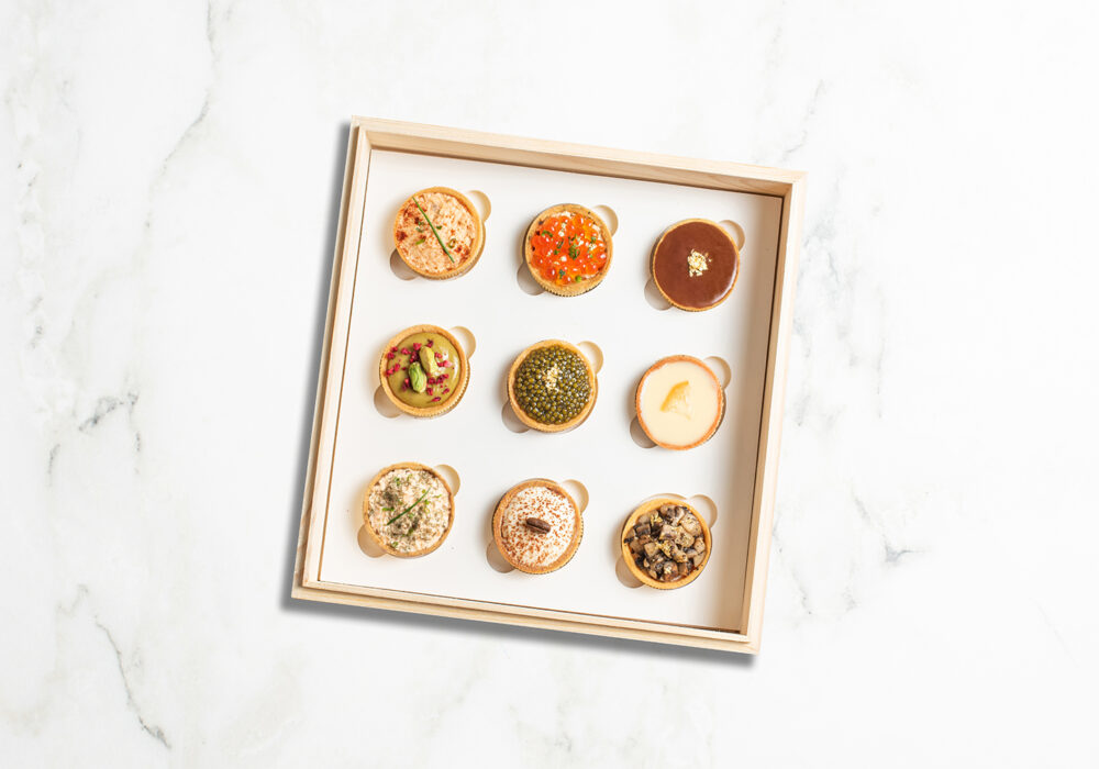 mini tart tea set